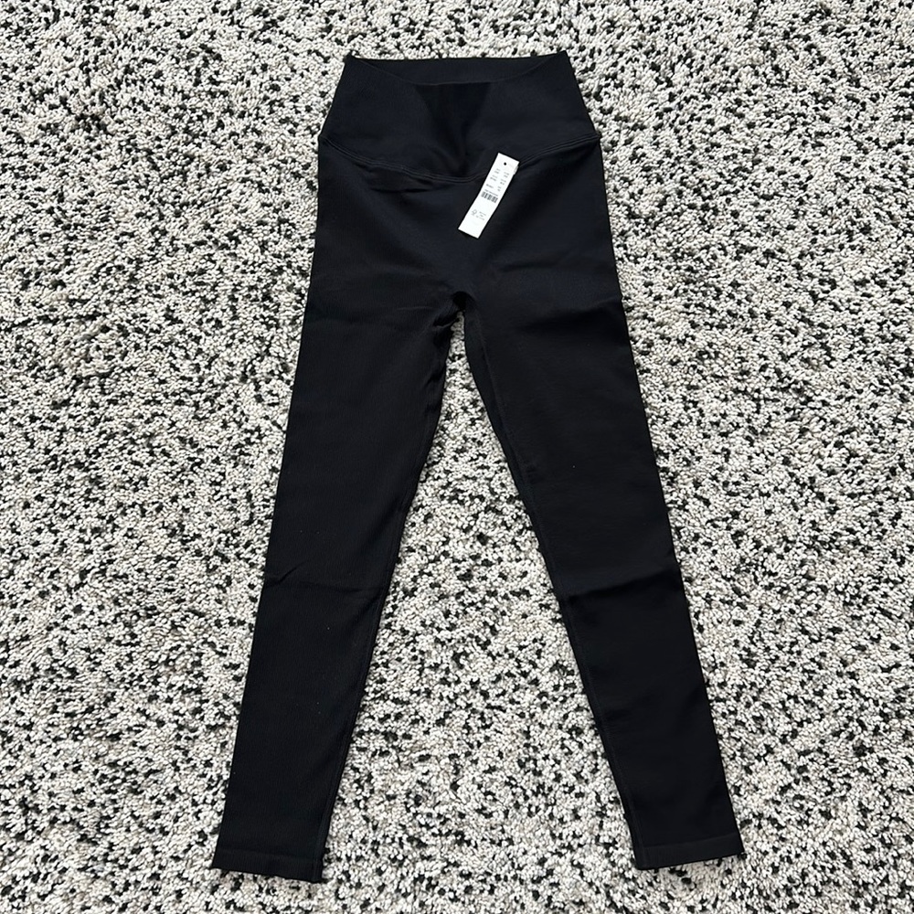 JCrew Active Sculpt stretch leggings - black